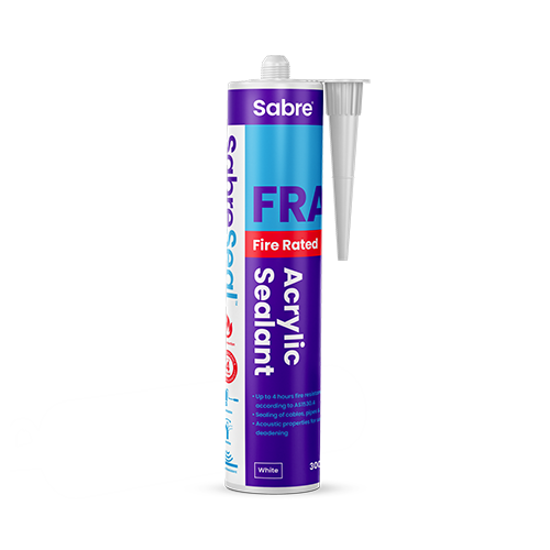SabreSeal FRA Fire-Rated Acrylic Sealant 300mls