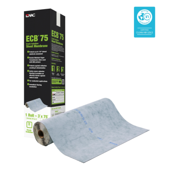 ECB75  Crack Isolation Membrane (20.5m2 pr Roll)