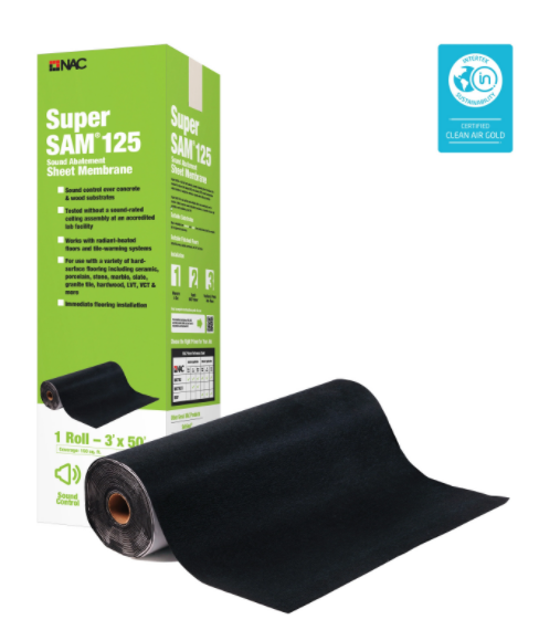 SUPERSAM 125 Sound Abatement (13.5m2 per Roll)
