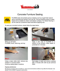 FILA W68 Concrete Sealing Guide
