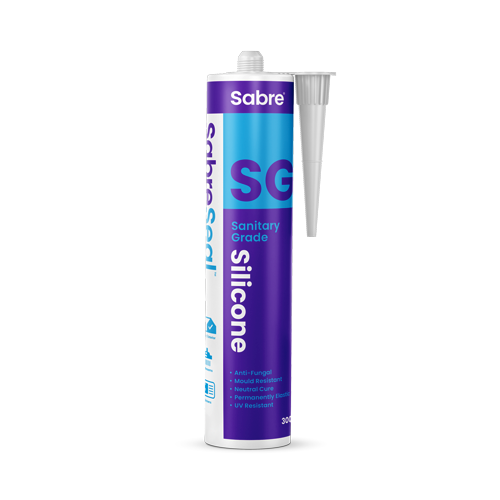 SabreSeal SG White 300ml - Neutral Cure (Waterproofing & Finishing)