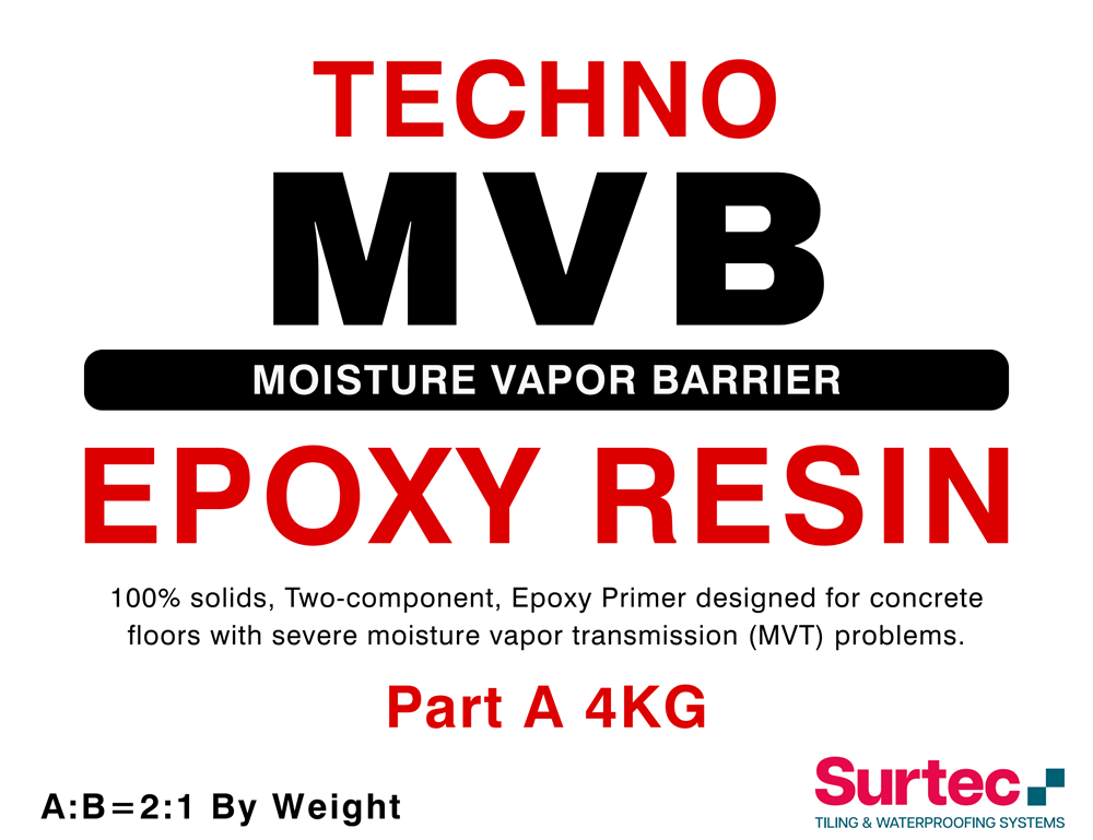 TECHNO Moisture Vapor Barrier (MVB) 6kg Kit (A+B)