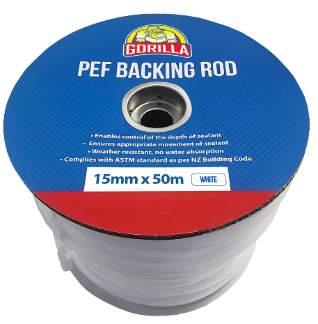 Backing Rod PEF Roll 50Mtrs