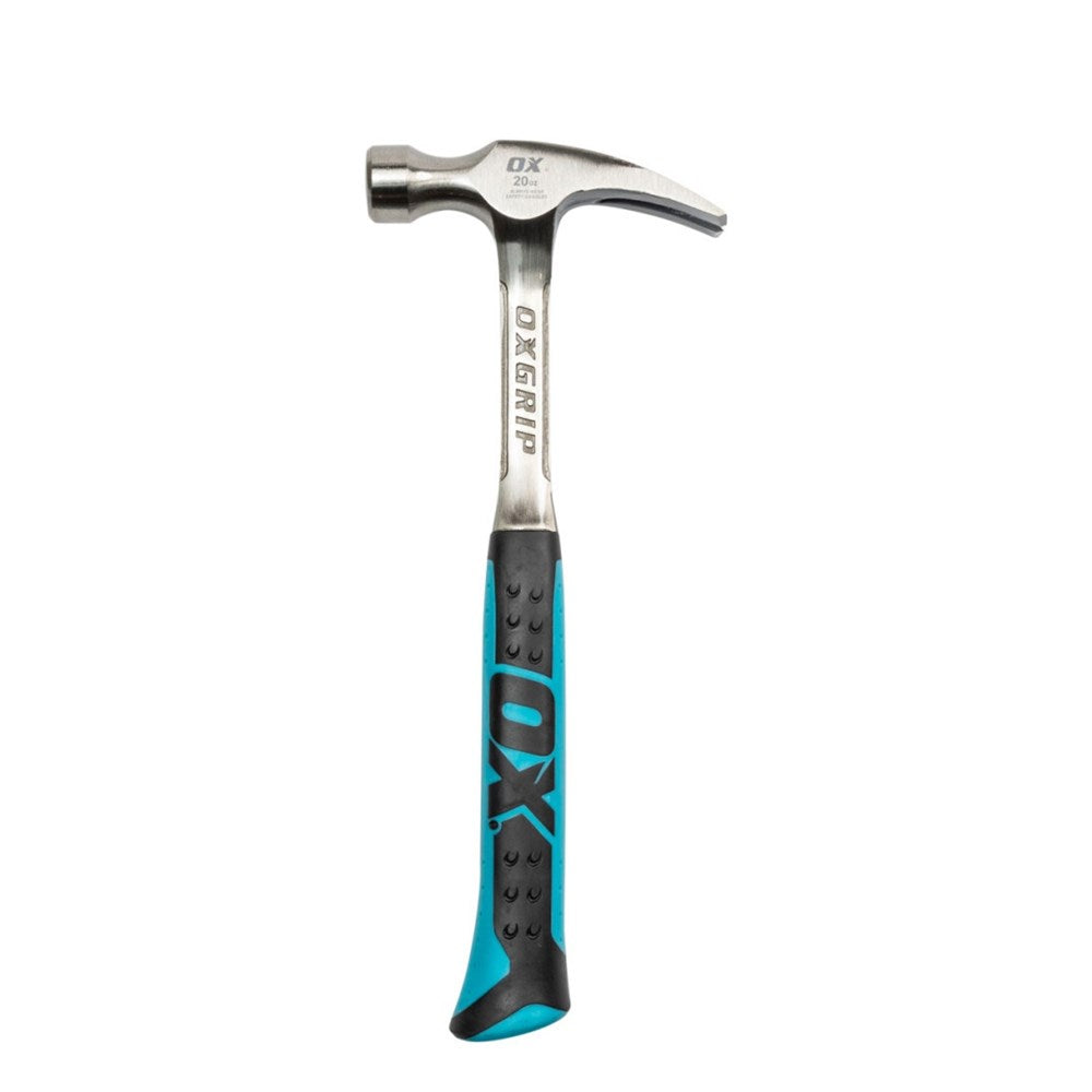 OX Hammer 20oz Claw - Metal Handle