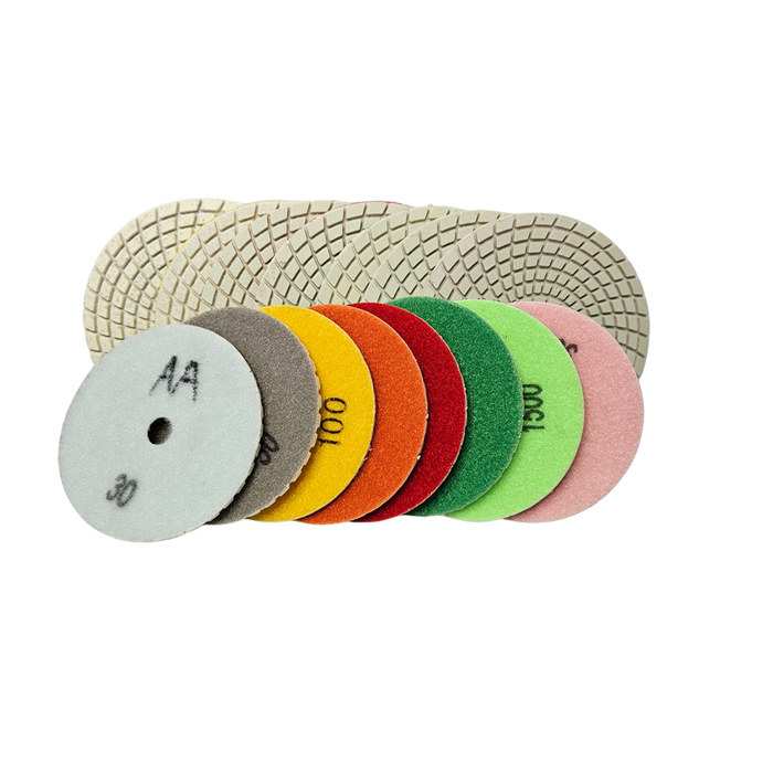 SURTEC Round Polishing Pads - Velcro