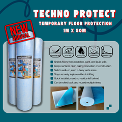 TECHNO PROTECT - Floor Protection 1mtr x 50mtr Roll