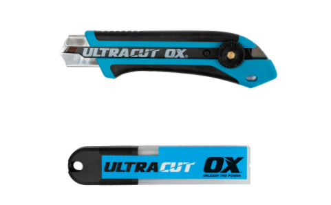 OX Trade 25mm SNAP OFF Knife & Blade COMBO