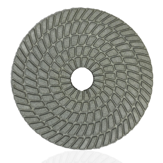 TUSK 	Wet Polishing Pad 100mm (Velcro)